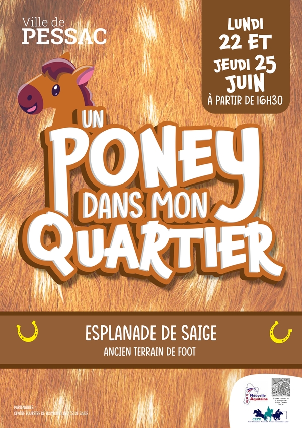 Poney dans mon Quartier